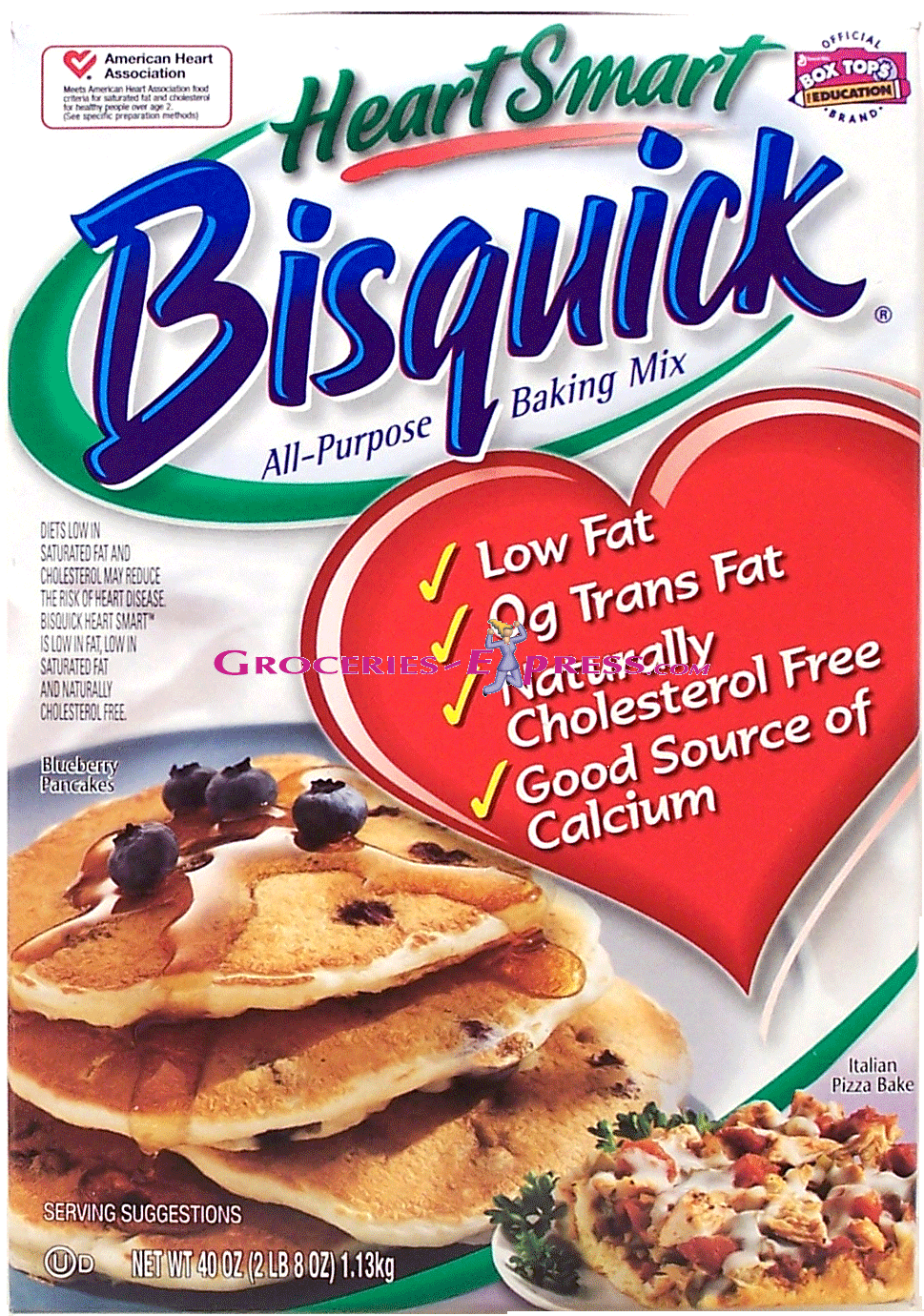 Betty Crocker Bisquick reduced fat all-purpose baking mix for pancakes, biscuits & quick dinner recipes! Full-Size Picture